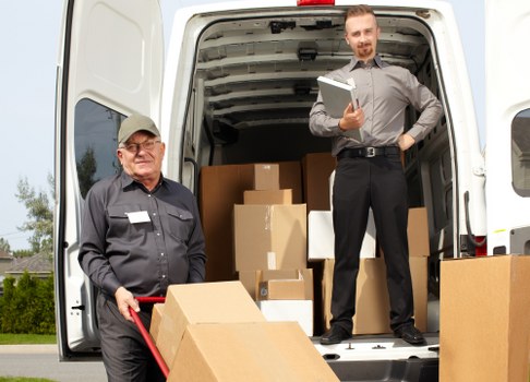 Removals team preparing a Kingston home move with care