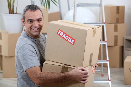 Removal van ready for a same day move in Kingston