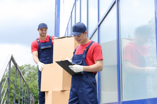 Risk assessment and careful handling during a Kingston removals job