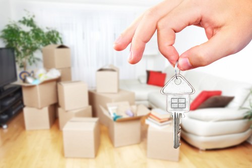 Team preparing an office relocation schedule in Kingston
