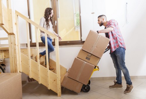 Storage and moving setup for student removals in Kingston